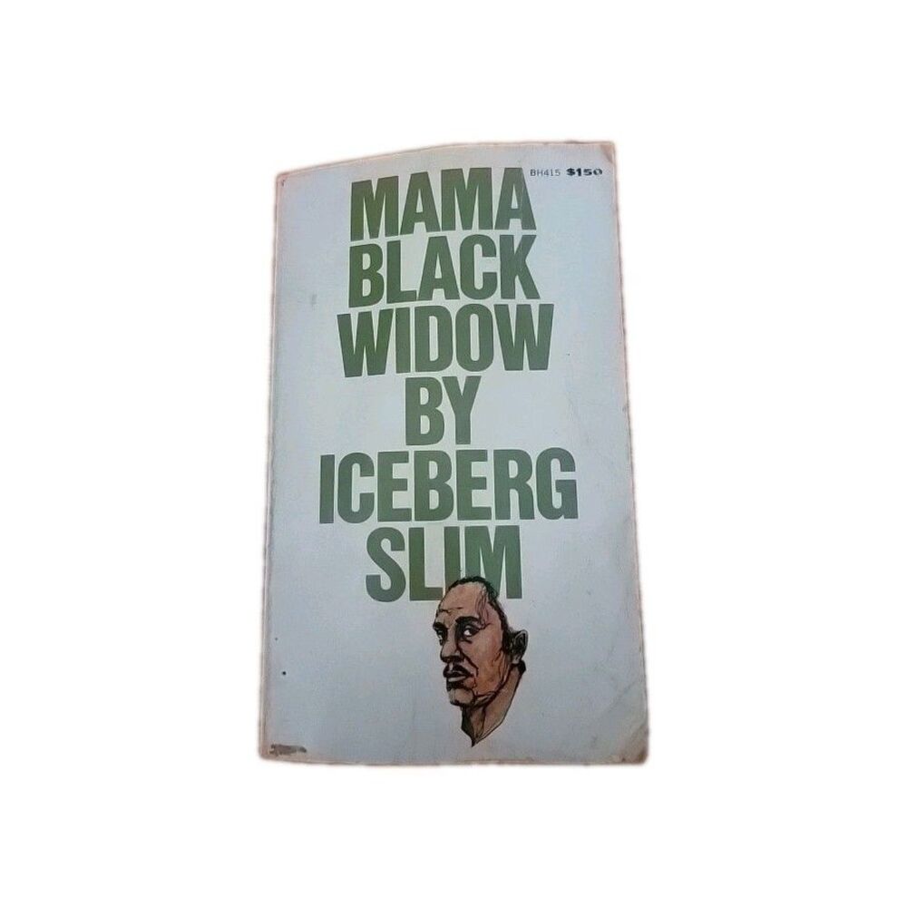 Mama Black Widow Paperback by Iceberg Slim English Fiction Adult 1st ed 1969